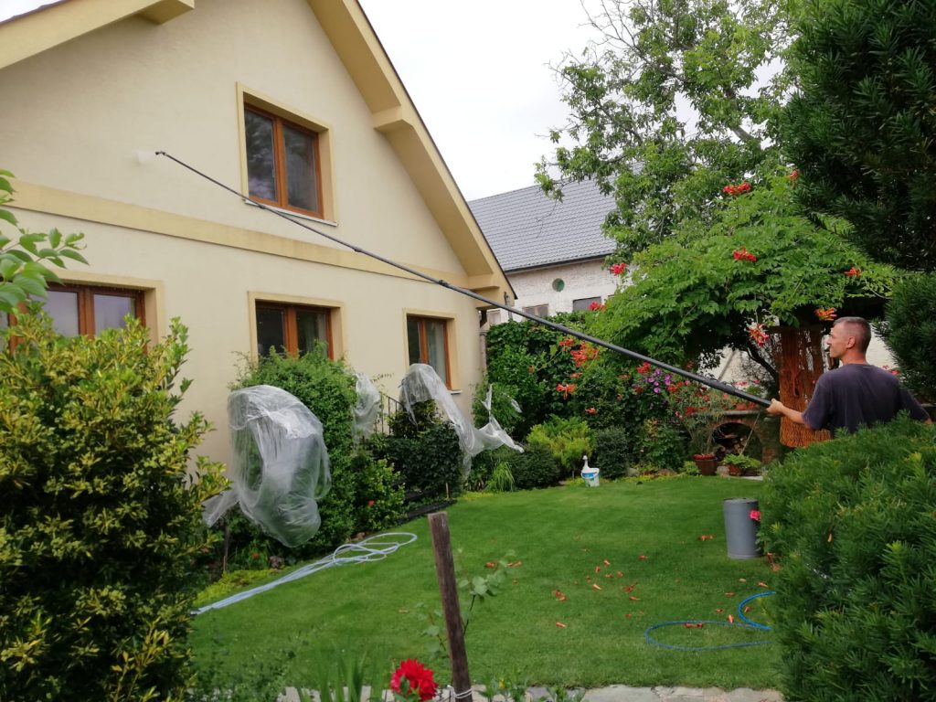 čistenie fasád